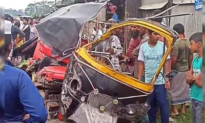 ফরিদপুরে বাস-মাহেন্দ্র মুখোমুখি সংঘর্ষে প্রাণ গেল ৫ জনের