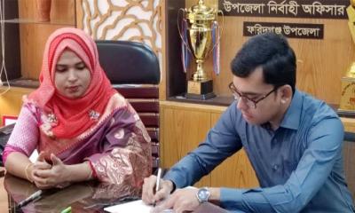 ফরিদগঞ্জে নতুন ইউএনও সেটু কুমার বড়ুয়ার যোগদান
