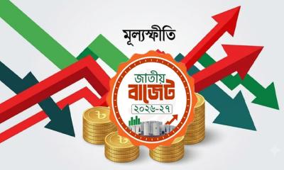 মূল্যস্ফীতি ৭.৫ শতাংশে নামিয়ে আনার লক্ষ্য সরকারের