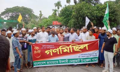 মোল্লাহাটে জামায়াতের গণমিছিল ও সমাবেশ অনুষ্ঠিত