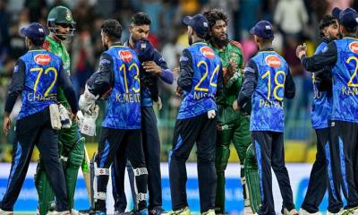 ব্যাটিং বিপর্যয়ে সিরিজ নির্ধারণী ম্যাচে বড় হার বাংলাদেশের