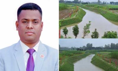 খাল খনন শেষে সাড়ে ১২ লাখ টাকা সরকারি কোষাগারে ফেরত দিলেন ইউএনও