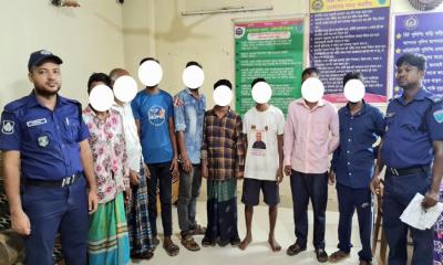 বড়লেখায় সাজাপ্রাপ্ত ও পরোয়ানাভুক্ত ৯ আসামি গ্রেফতার