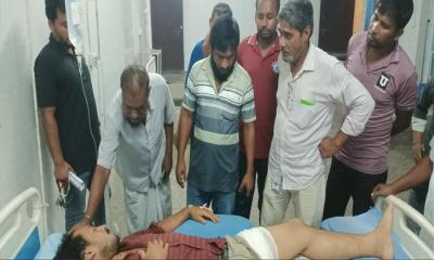 সন্ত্রাসীদের গুলিতে মোংলা বন্দরের কর্মচারী রক্তাক্ত জখম