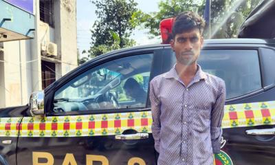 বাউফলে হত্যা মামলার আসামিকে গ্রেপ্তার করেছে র‌্যাব