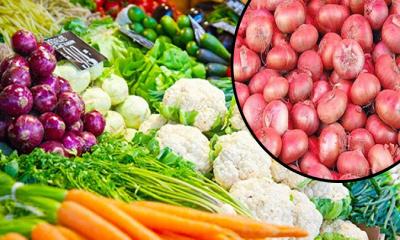 কমেনি পেঁয়াজের ঝাঁজ , তবে বাজারজুড়ে শীতের সবজির স্বস্তি