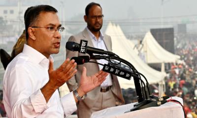 ১৬ মিনিটের ভাষণে যা বললেন তারেক রহমান