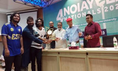 নৈয়ায়িক জাতীয় বিতর্কে চ্যাম্পিয়ন যবিপ্রবি