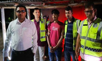 দুই পুরিয়া গাঁজাসহ যুবকের তিন মাসের কারাদণ্ড