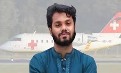 হাদিকে সিঙ্গাপুর নিতে ঢাকায় পৌঁছেছে এয়ার অ্যাম্বুলেন্স