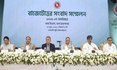 বাজেট-পরবর্তী সংবাদ সম্মেলন যা বললেন অর্থমন্ত্রী