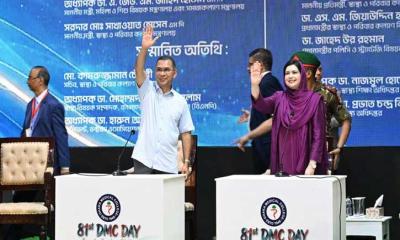 ঢাকা মেডিকেলের প্রতিষ্ঠাবার্ষিকীতে যোগ দিলেন প্রধানমন্ত্রী