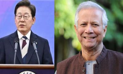 দক্ষিণ কোরিয়ার নতুন প্রেসিডেন্টকে অভিনন্দন জানালেন প্রধান উপদেষ্টা