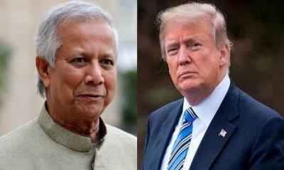 ড. ইউনূসকে ট্রাম্পের চিঠি: বাংলাদেশি পণ্যে ৩৫ শতাংশ শুল্ক আরোপ