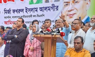 যুক্তরাষ্ট্রে বাংলাদেশি পণ্যের শুল্ক কমানো দেশের জন্য ভালো খবর : মির্জা ফখরুল