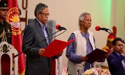 অন্তর্বর্তী সরকারের এক বছর পূর্ণ হলো আজ