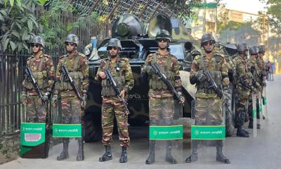 শেখ হাসিনার রায় ঘিরে ট্রাইব্যুনালে কড়া নিরাপত্তা