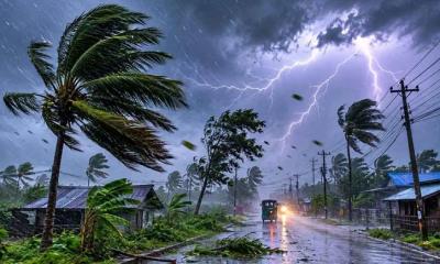 ৮ জেলায় ঝড়-বজ্রবৃষ্টির শঙ্কা