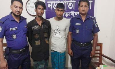 নড়াইলে ইয়াবা ট্যাবলেটসহ দুইজন গ্রেফতার