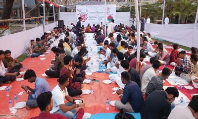 জামালপুরে সরকারি আশেক মাহমুদ কলেজ ছাত্রদলের দোয়া ও ইফতার মাহফিল