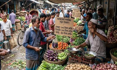 সরবরাহ সংকটে রাজধানীতে সবজির দাম চড়া