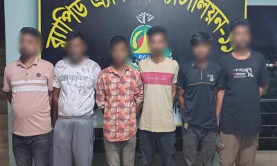 সোনারগাঁয়ে গাঁজা ও ফেনসিডিলসহ ৬ মাদক কারবারি আটক করেছে র‌্যাব-১১