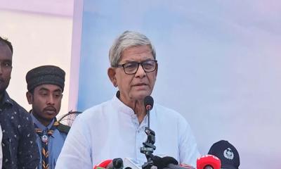 জনগণের শক্তির চেয়ে বড় কোনো শক্তি নেই: মির্জা ফখরুল