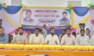 গলাচিপায় প্রতিমন্ত্রীর প্রতিনিধি আবু নাঈমকে সংবর্ধনা