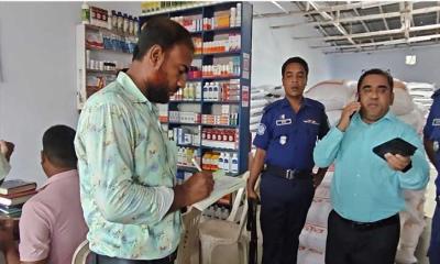 জীবননগরে ভোক্তা অধিকারের অভিযান, এক প্রতিষ্ঠানকে ১ লাখ টাকা জরিমানা