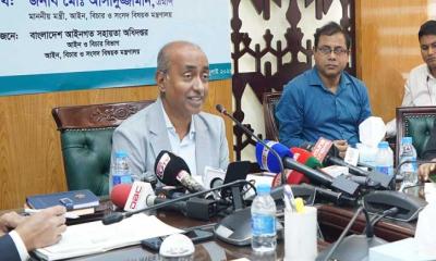 মামলাজট নিরসনে মধ্যস্থতা কার্যক্রম আশাব্যঞ্জক ফল দিচ্ছে: আইনমন্ত্রী