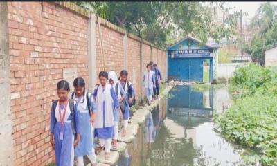 পানিবন্দি তিন শতাধিক পরিবার, দুর্ভোগ চরমে
