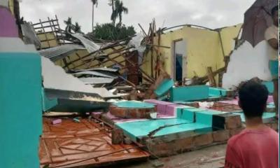 নীলফামারীতে টর্নেডোতে ৫ শতাধিক ঘরবাড়ি বিধ্বস্ত, আহত ৫০