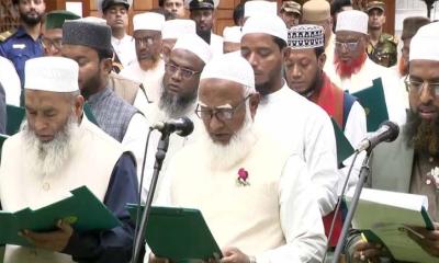 শপথ নিলেন ১১ দলীয় জোট ও স্বতন্ত্র সংসদ সদস্যরা