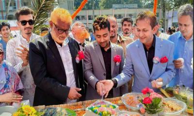 সিরাজুল ইসলাম ডিগ্রি কলেজে বসন্তবরণ ও পিঠা উৎসব
