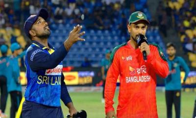 শ্রীলঙ্কার বিপক্ষে টস জিতে ফিল্ডিংয়ে বাংলাদেশ