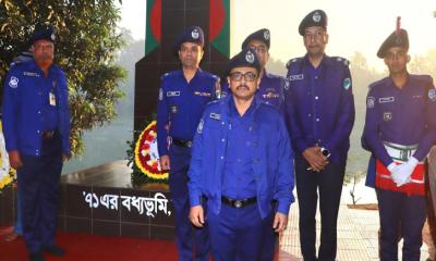 নড়াইলে শহীদ বুদ্ধিজীবী দিবসে শহীদদের প্রতি বিনম্র শ্রদ্ধা