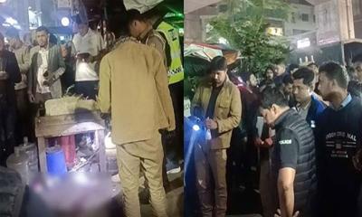 রাজধানীর মগবাজারে ককটেল বিস্ফোরণে যুবক নিহত