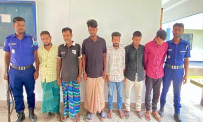 সদরপুরে মাদকবিরোধী অভিযানে গ্রেপ্তার ৬