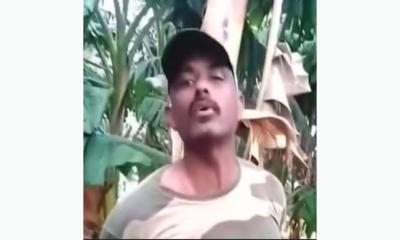 চাঁপাইনবাবগঞ্জে জনতার হাতে আটক বিএসএফ সদস্য