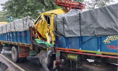 চালককে পাশে বসিয়ে ট্রাক চালাচ্ছিল হেলপার, দুর্ঘটনায় মৃত্যু