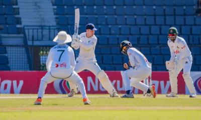 ইনিংস ও ৪৭ রানের দাপুটে জয়ে সিরিজে এগিয়ে বাংলাদেশ