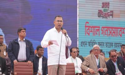 এবারের নির্বাচন দেশকে পুনর্গঠন করার নির্বাচন : তারেক রহমান