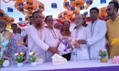 জেলা বিএনপির যুগ্ন আহবায়ক হওয়ায় ফজলুর রহমান তারাকে গনসংবর্ধনা