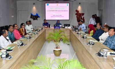 রাজবাড়ীতে গ্রাম আদালত বিষয়ক জনসচেতনতা কর্মশালা অনুষ্ঠিত
