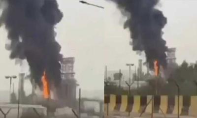 কুয়েতে তেল শোধনাগারে আবারও ড্রোন হামলা, ভয়াবহ আগুন