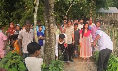 ধনবাড়ীর সমস্যা ও চলমান উন্নয়ন প্রকল্প সরেজমিনে পরিদর্শনে ইউএনও সাথী