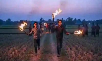 হারাতে বসা মাদারগঞ্জের আগুন খেলা আবারও জ্বলে উঠল মোসলেমাবাদে