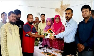 কালীগঞ্জে বিনামূল্যে শাক-সবজির বীজ ও রাসায়নিক সার বিতরণ