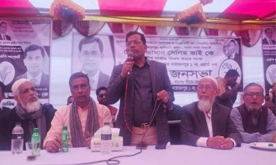 সকল ভেদাভেদ ভুলে উন্নয়নের স্বার্থে ধানের শীষে ভোট দিন — সেলিমুজ্জামান সেলিম
