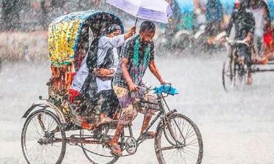 পাঁচ বিভাগে বজ্রসহ বৃষ্টির আভাস